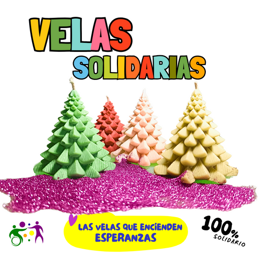 VELAS SOLIDARIAS ARBOL NAVIDAD