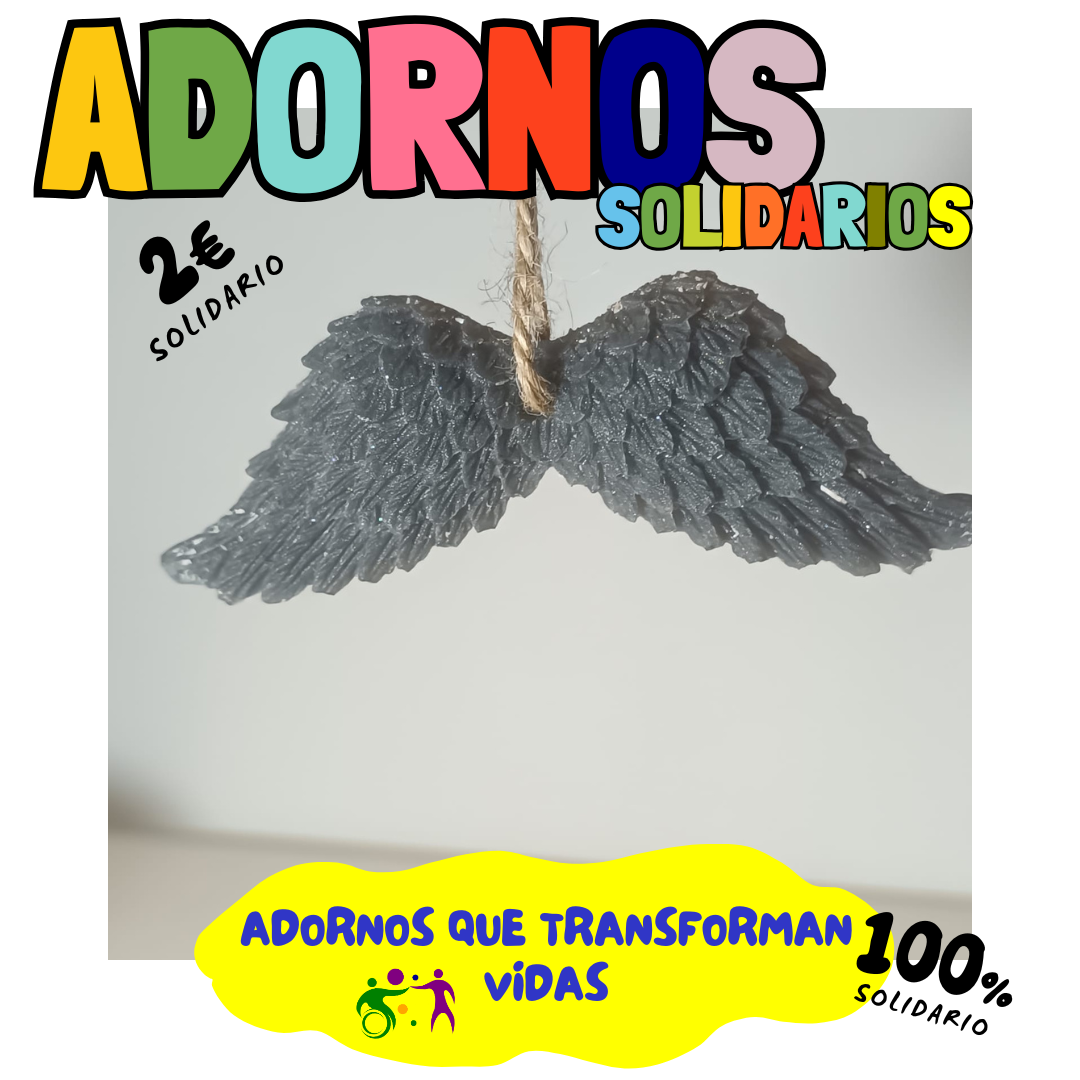 ADORNO ALAS DE ANGEL  PARA ARBOL