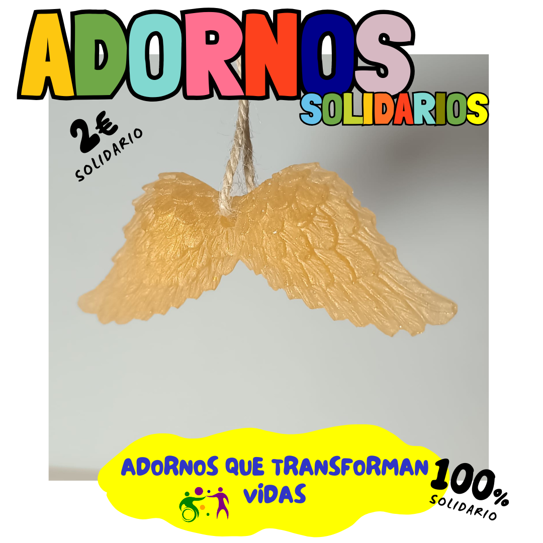 ADORNO ALAS DE ANGEL  PARA ARBOL