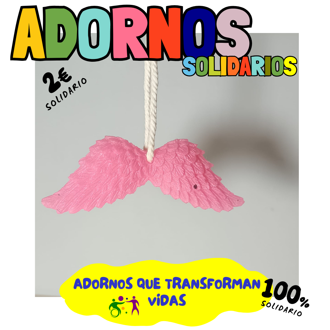 ADORNO ALAS DE ANGEL  PARA ARBOL