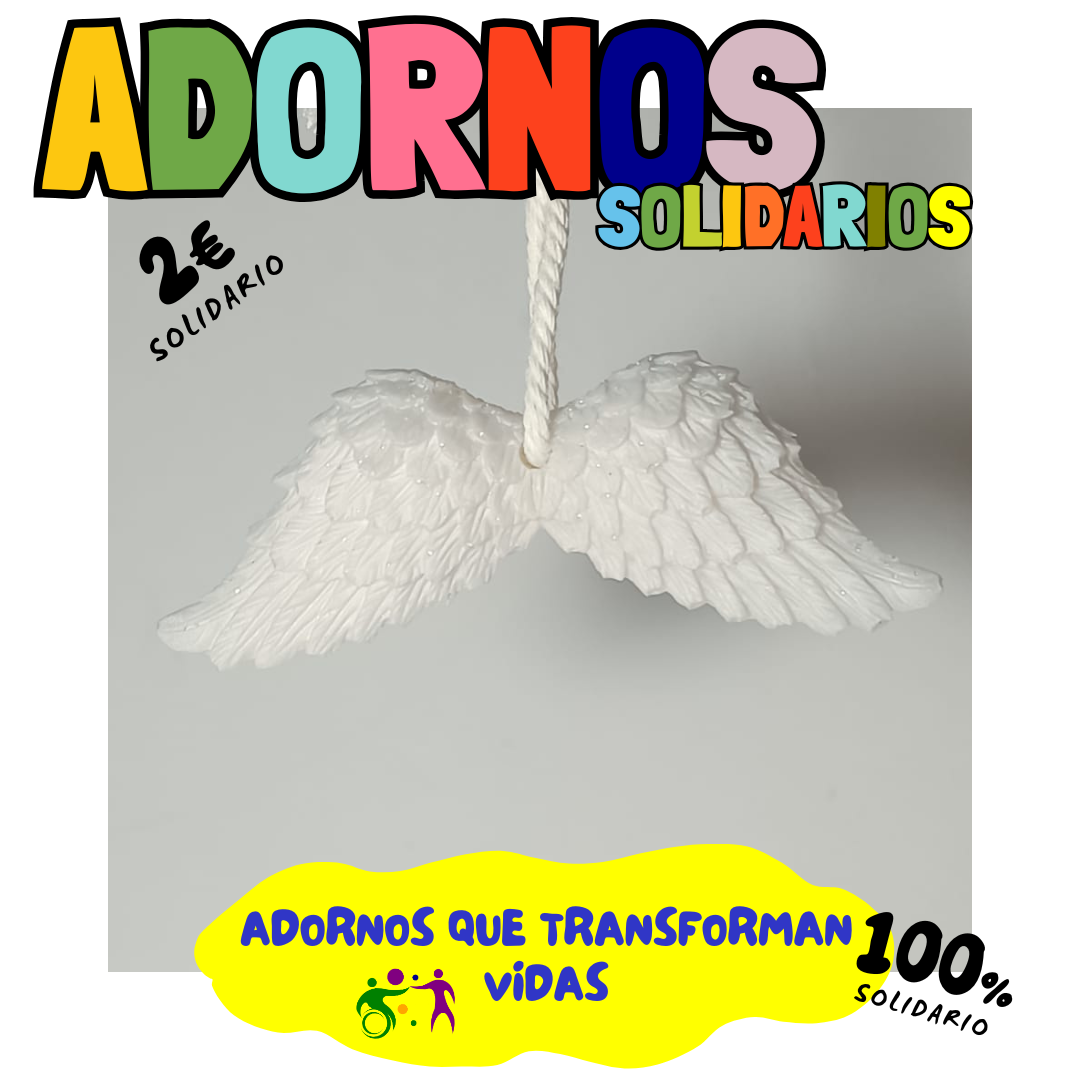 ADORNO ALAS DE ANGEL  PARA ARBOL