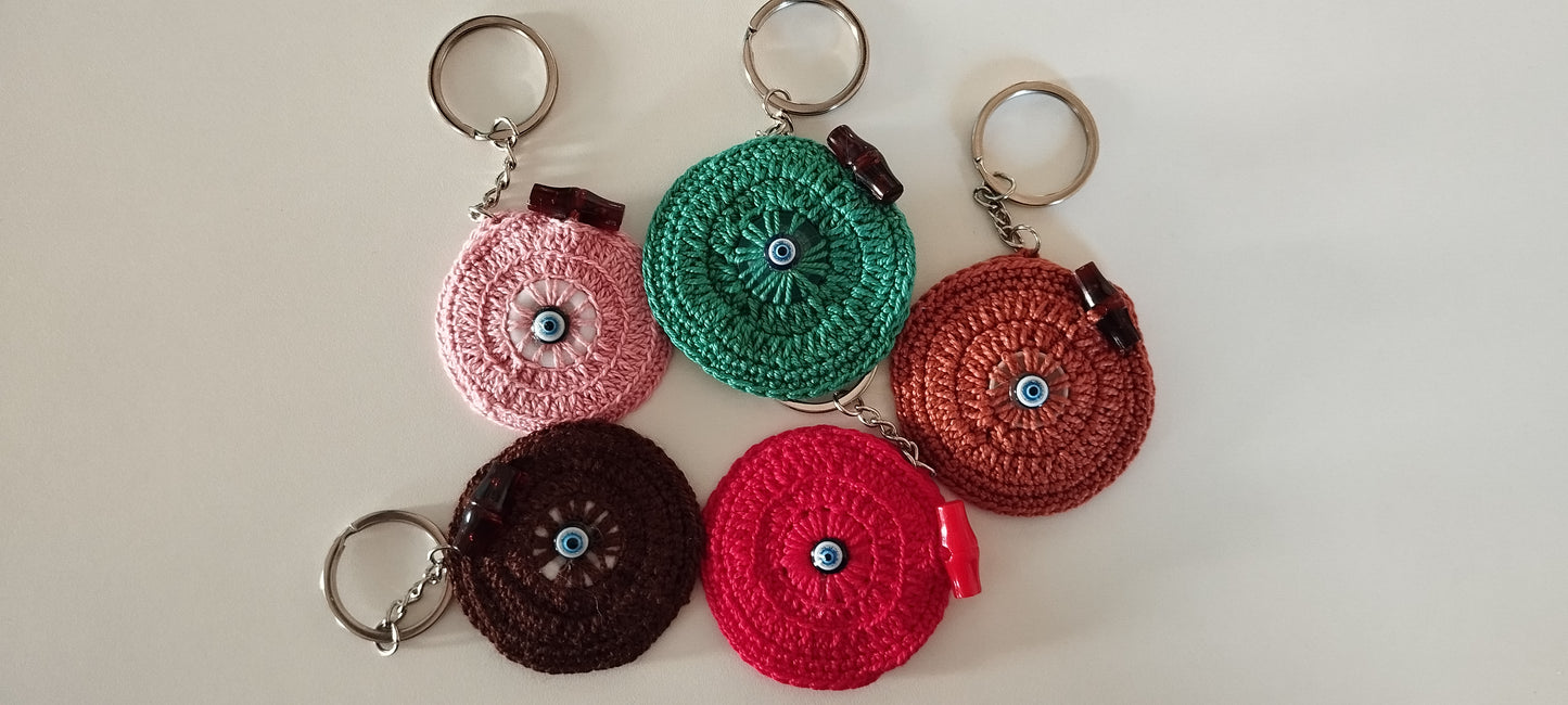 Llaveros de crochet