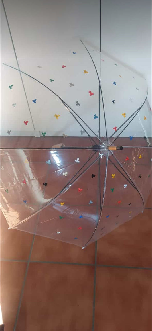 Paraguas mariposas