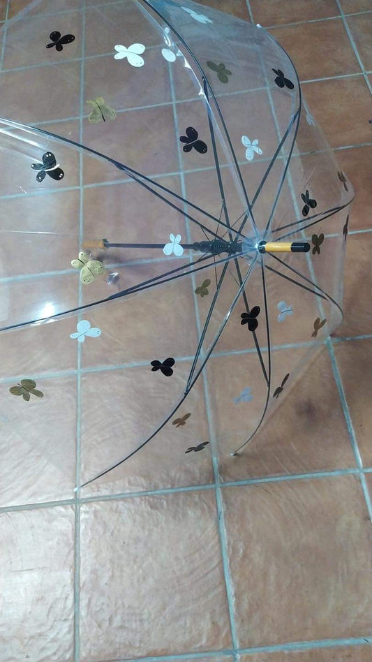 Paraguas mariposas grandes